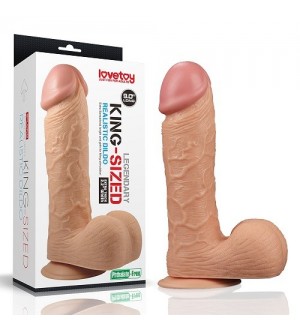 Dildo consolador grande 9" Legendary King Sized Realistic Dildo