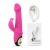 Vibrador rabbit de empuje recargable de 9 velocidades con rotación