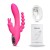 Vibrador rabbit para doble penetración con tira anal - Anal beads rabbit