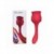 Vibrador con forma de rosa, con pétalos que pulsan y tallo que vibra.