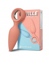 Plug anal vibrador recargable Kistoy Orville