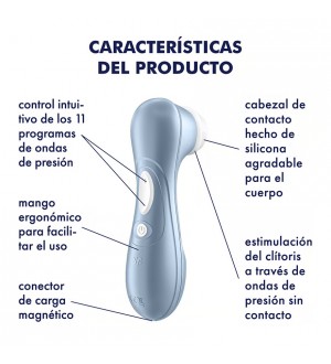 Estimulador de clitoris por pulsación SATISFYER PRO 2 Generation 2