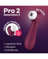 Estimulador de clitoris SATISFYER PRO 2 Generation 3 Liquid air