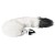 Plug Anal Metálico de tamaño pequeño con cola de zorro Black & White