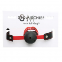 Mordaza de bola Sex & Mischief Hush Ball Gag Adjustable Strap