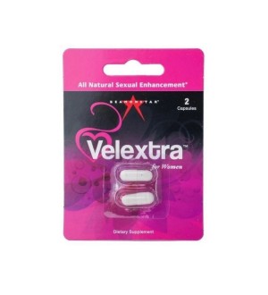 Potenciador femenino Velextra Female Sexual Enhancement - 2 cápsulas