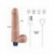 Vibrador realista recargable de 9" REAL SOFTEE Rechargeable Vibrating Dildo