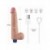 Vibrador realista recargable de 10.5" REAL SOFTEE Rechargeable Vibrating Dildo