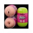 Masturbador de doble extremo deslizante para vagina y ano Slider Double-Ended