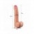 Mega dildo realista con ventosa de 11" Dual Layer Platinum Silicone Cock