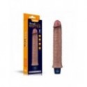 Vibrador realista recargable de silicona 9.5" REAL SOFTEE