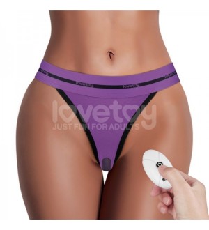 Tanga vibradora con diseño impreso Printed Vibrating Sexy Panties