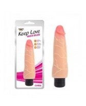 Vibrador realista Basix Dildo a batería