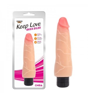 Vibrador realista Basix Dildo a batería