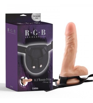 Arnés con dildo 8.3'' Ronnie Price Strap On