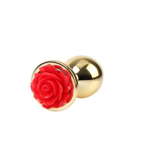 Plug anal talla L con forma de rosa Showy Rose Anal Plug L