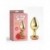 Plug anal talla L con forma de rosa Showy Rose Anal Plug L