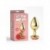 Plug anal talla M con forma de rosa Showy Rose Anal Plug M