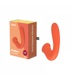 Vibrador de punto G y succionador para clítoris Kissen Kraken