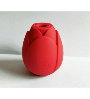 Vibrador estimulador de clítoris con succion Tulipan