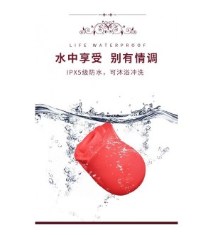 Vibrador estimulador de clítoris con succion y función de lamido Wild Rose
