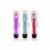 Vibrador clásico de plástico con funda suave transparente Red