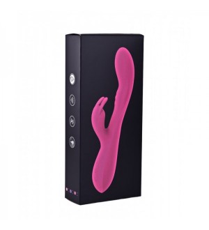 Vibrador rabbit con función de golpeteo en el punto G