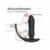 Masajeador vibrador de prostata telescópico con anillo para pene con App