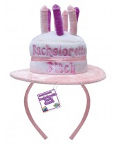 Sombrero en forma de torta con penes para despedida de soltera 