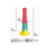 Monster Dildo o Alien dildo tricolor con base de succión