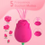 Estimulador 2 en 1 de clítoris y punto G - Rose sucking + vibrating egg