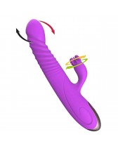 Vibrador rabbit con rotación para vagina/clítoris Amanda by HERFUN