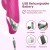 Vibrador rabbit de cuentas 3 en 1 con empuje Jenny