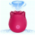 Vibrador succionador de clítoris rosa con 10 modos de vibración.
