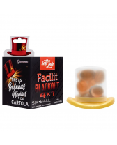 Bolitas eróticas explosivas SIX BALL FACILIT BLACKOUT - 6 unidades
