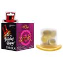 Bolitas eróticas explosivas SIX BALL BLINK BOLINHA ANAL - 6 unidades