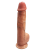 Vibrador realista telescópico recargable a control remoto Alex