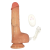 Vibrador realista telescópico recargable a control remoto Alex