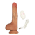Vibrador realista telescópico recargable a control remoto Alex