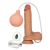 Dildo vibrador eyaculador con calefacción a control remoto