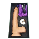 Vibrador realista telescópico recargable a control remoto Mr. Big