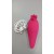 Vibrador estimulador de clítoris con pulsación Flor de Loto
