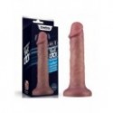 Dildo vibrador realista de 8 inch Vibrating Dual Density Power Cock
