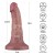 Dildo vibrador realista de 6 inch Vibrating Dual Density Power Cock