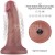 Dildo vibrador realista de 6 inch Vibrating Dual Density Power Cock