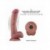 Dildo vibrador realista de 10.5 inch Vibrating Dual Density Power Cock