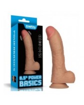 Dildo vibrador realista de 8.5 inch Vibrating Power Basics Cock