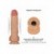 Dildo vibrador realista de 9.5 inch Vibrating Power Basics Cock