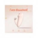 Vibrador de pulsación de clítoris de silicona Rosebud