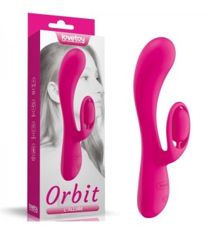 Vibrador punto G y clitoris de silicona - L'Allure Orbit